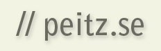 // peitz.se